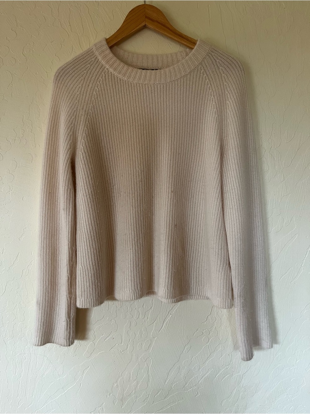 Mongolian Cashmere Fisherman Crewnecl Sweater